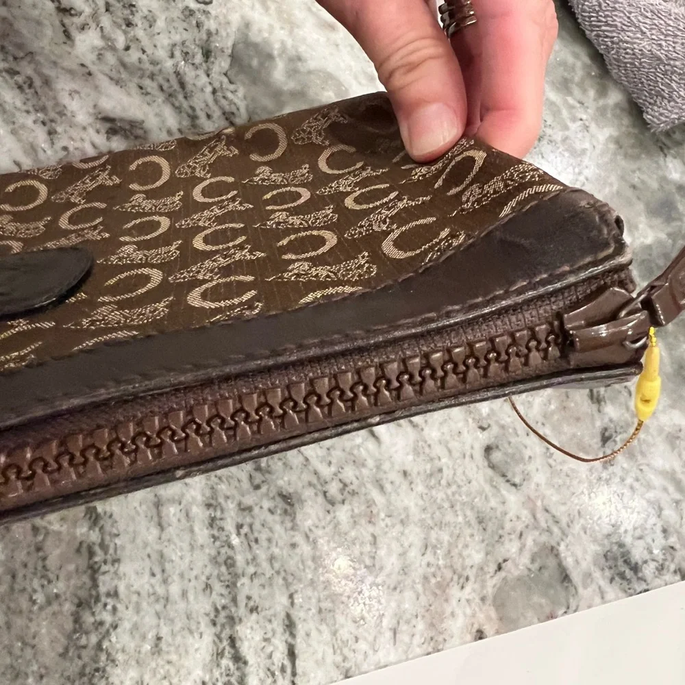 CELINE Paris C Horse Carriage Vintage Clutch Bag - Picture 2 of 4